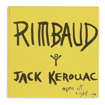 KEROUAC, JACK. Rimbaud (Publishers Archive.)